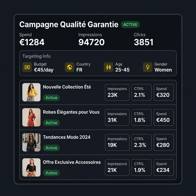 Campaign Meta + Optimisation